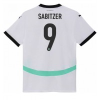 Österreich Marcel Sabitzer #9 Fußballbekleidung Auswärtstrikot EM 2024 Kurzarm